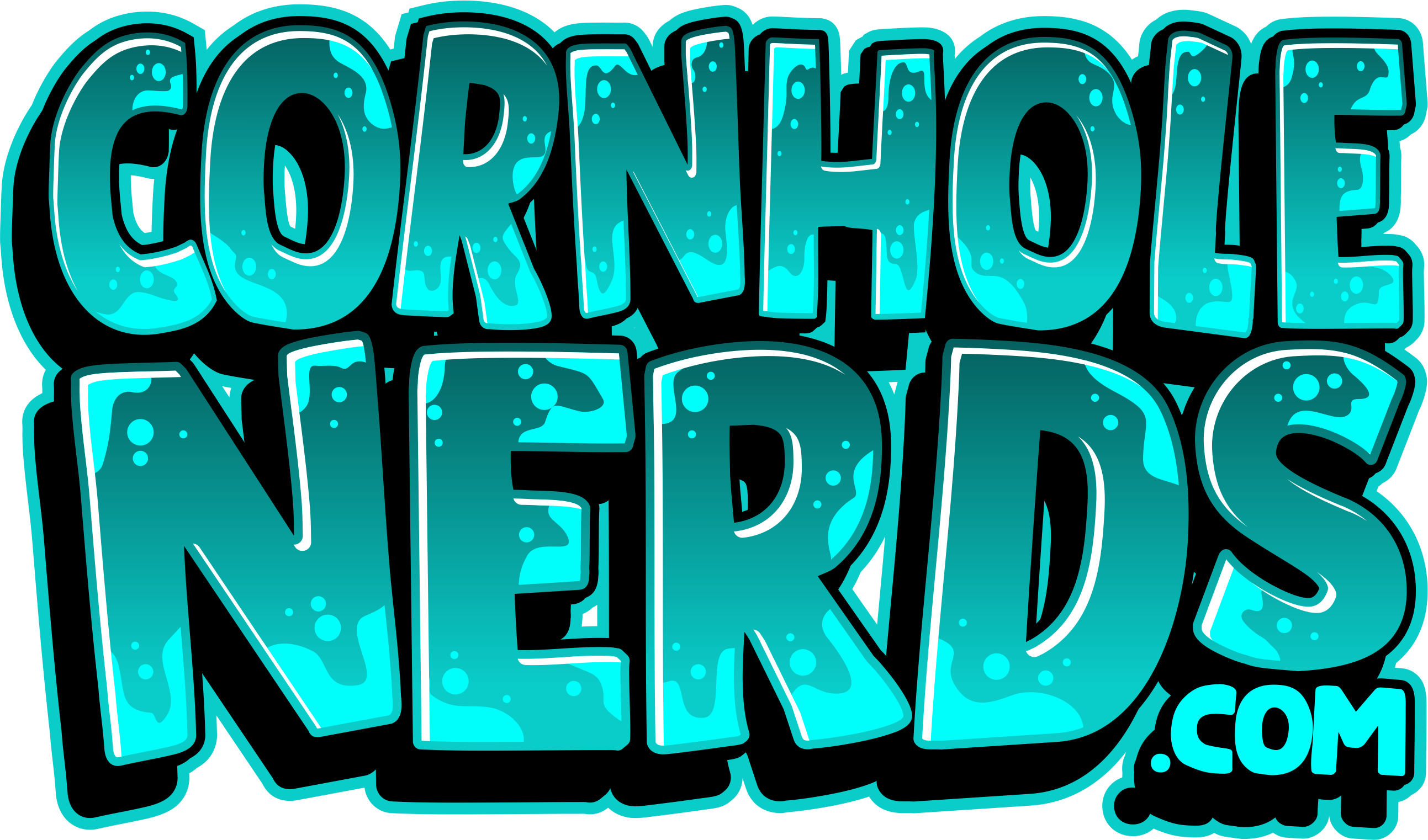 Cornhole Nerds logo T-Shirts
