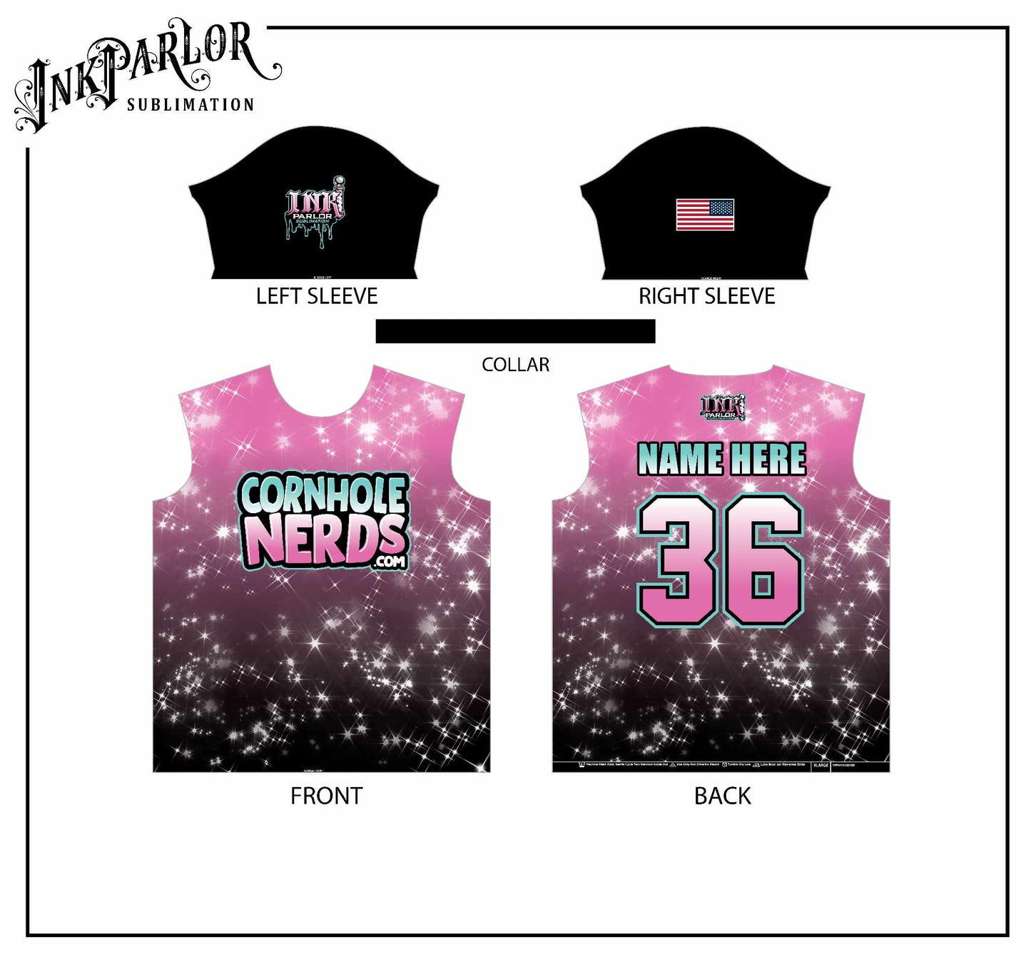 Cornhole Nerds 2024 Battle of the Queens jersey