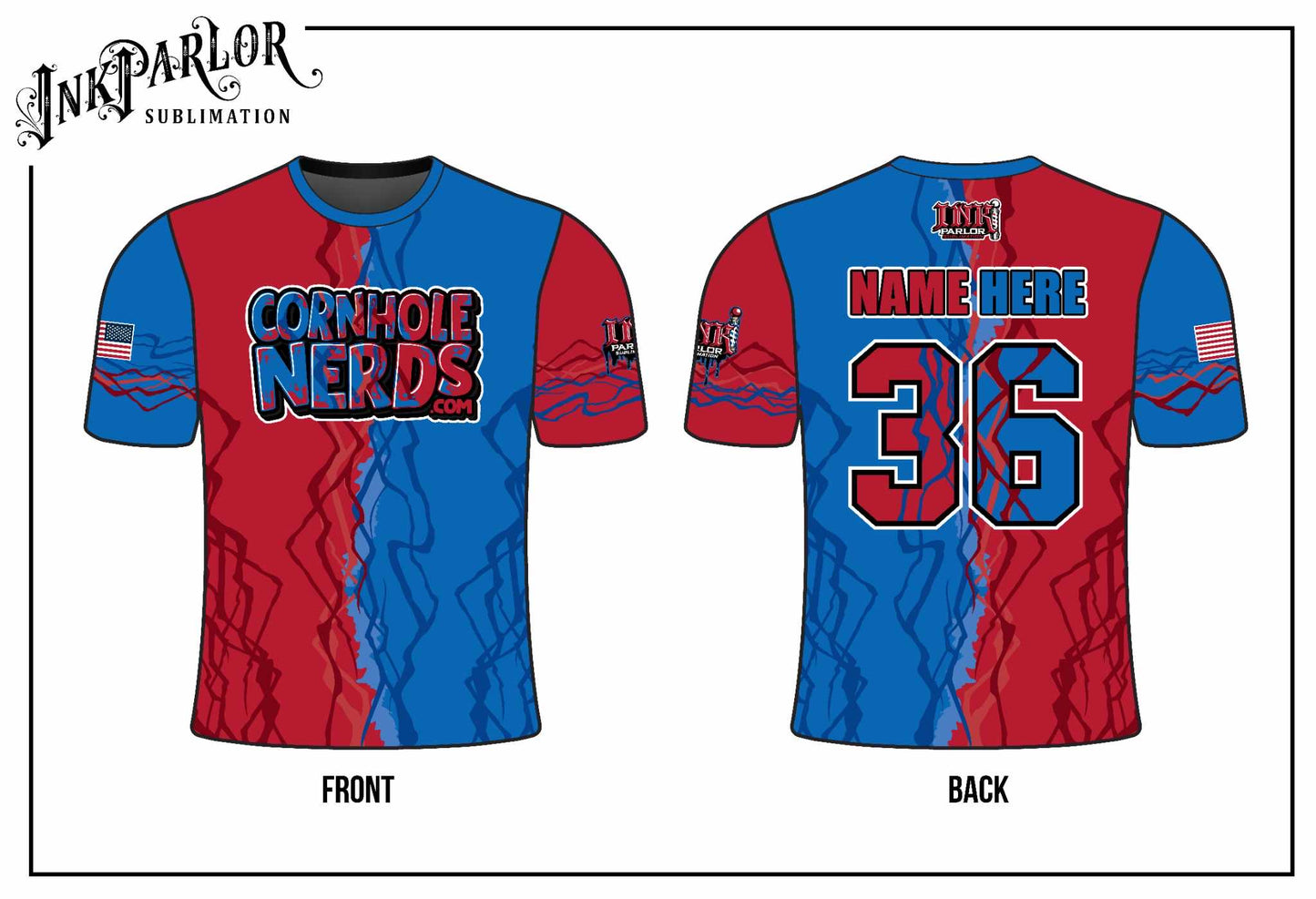 Two Tone NFC East Inspired Cornhole Nerds jersey(s)
