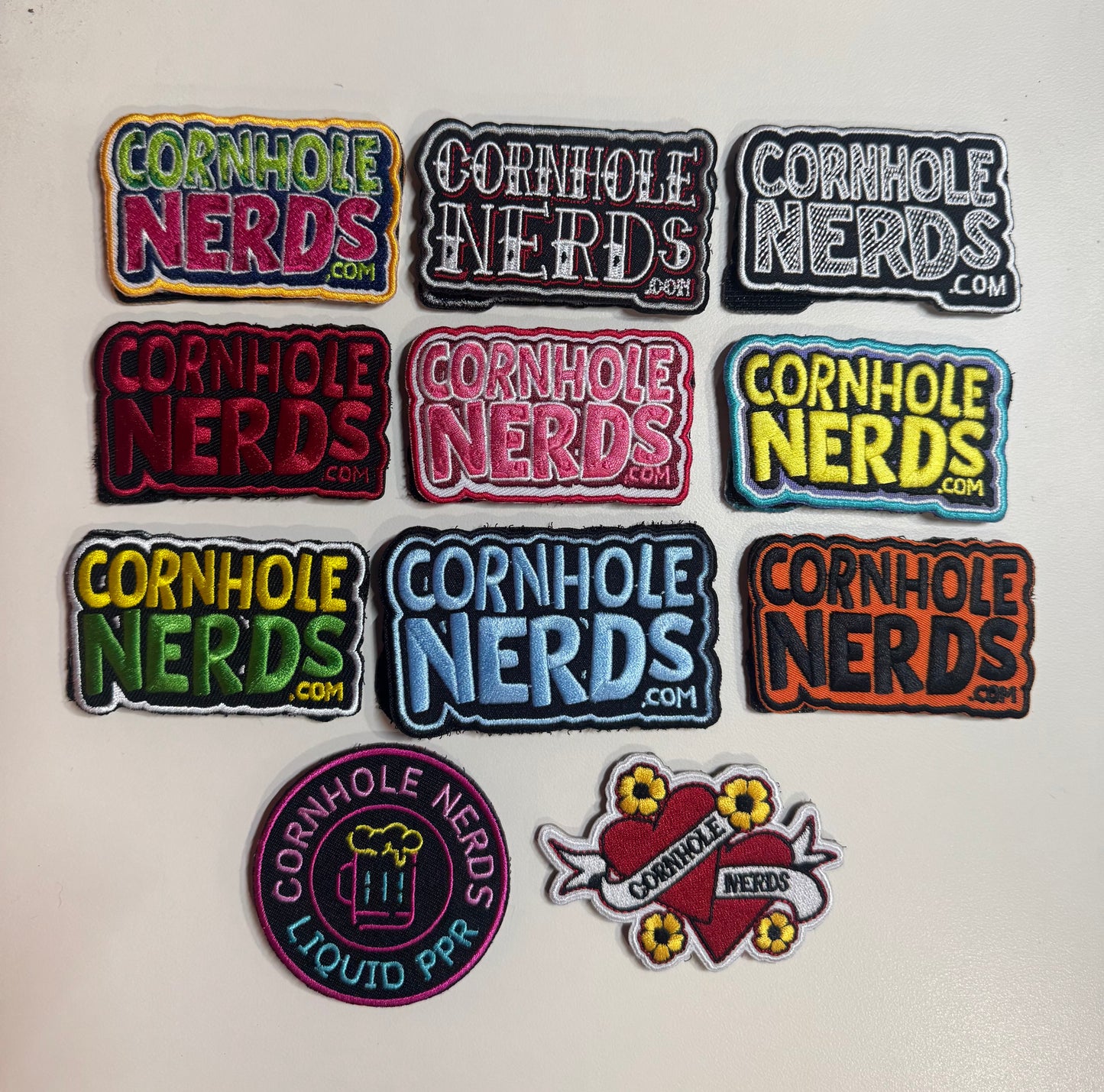 Official CornholeNerds Patch
