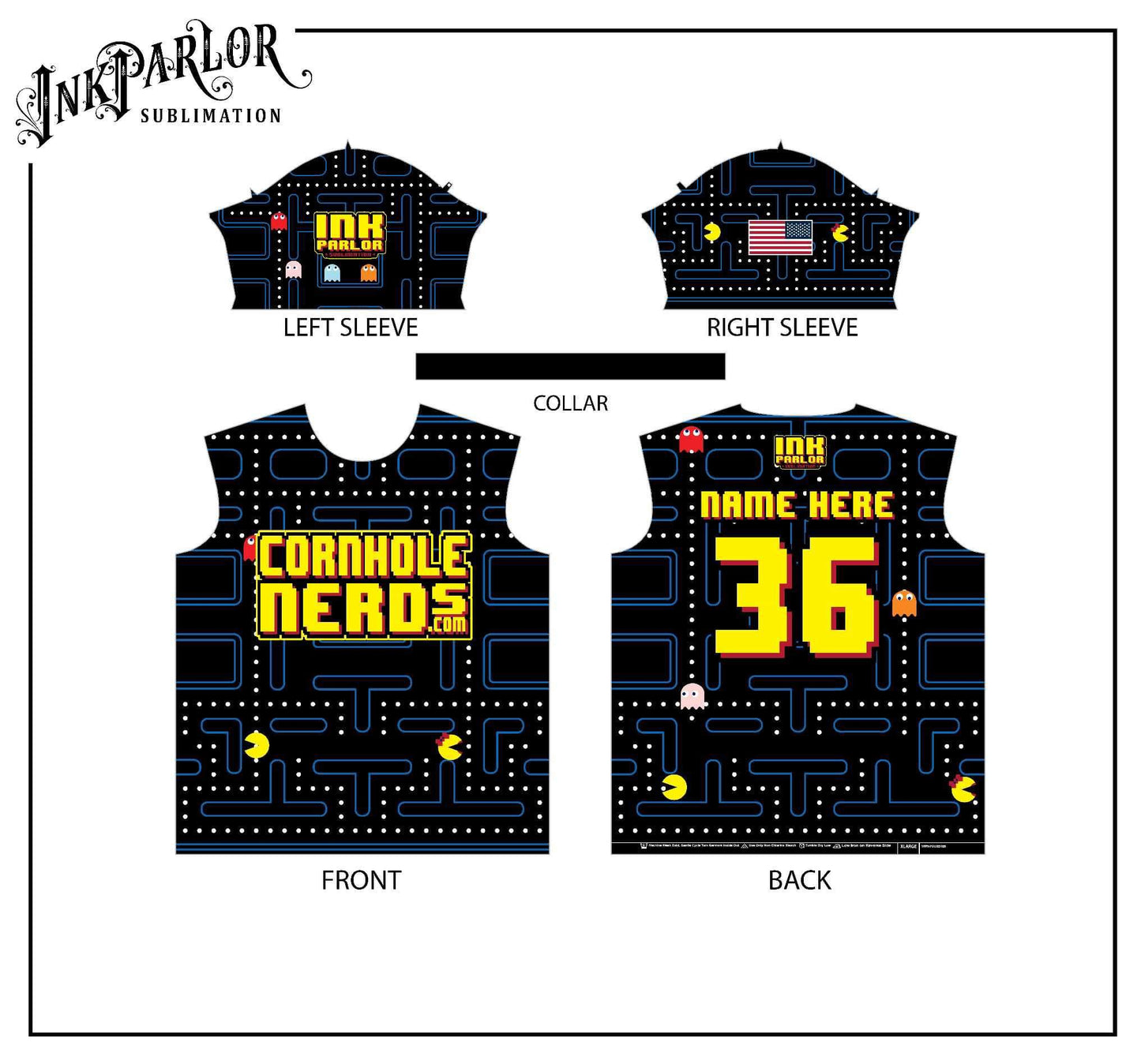 Cornhole Nerds Pac-Nerd Jersey