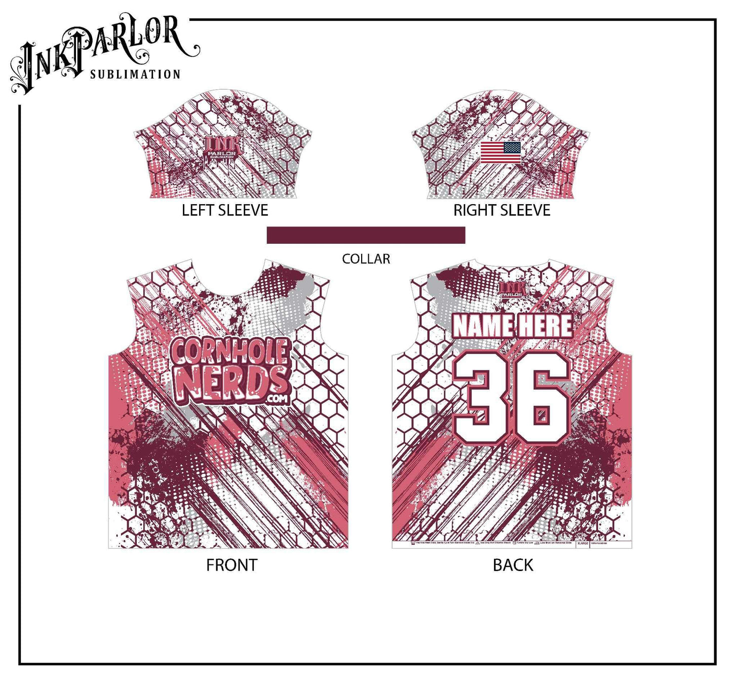 Cornhole Nerds honeycomb jersey(s)
