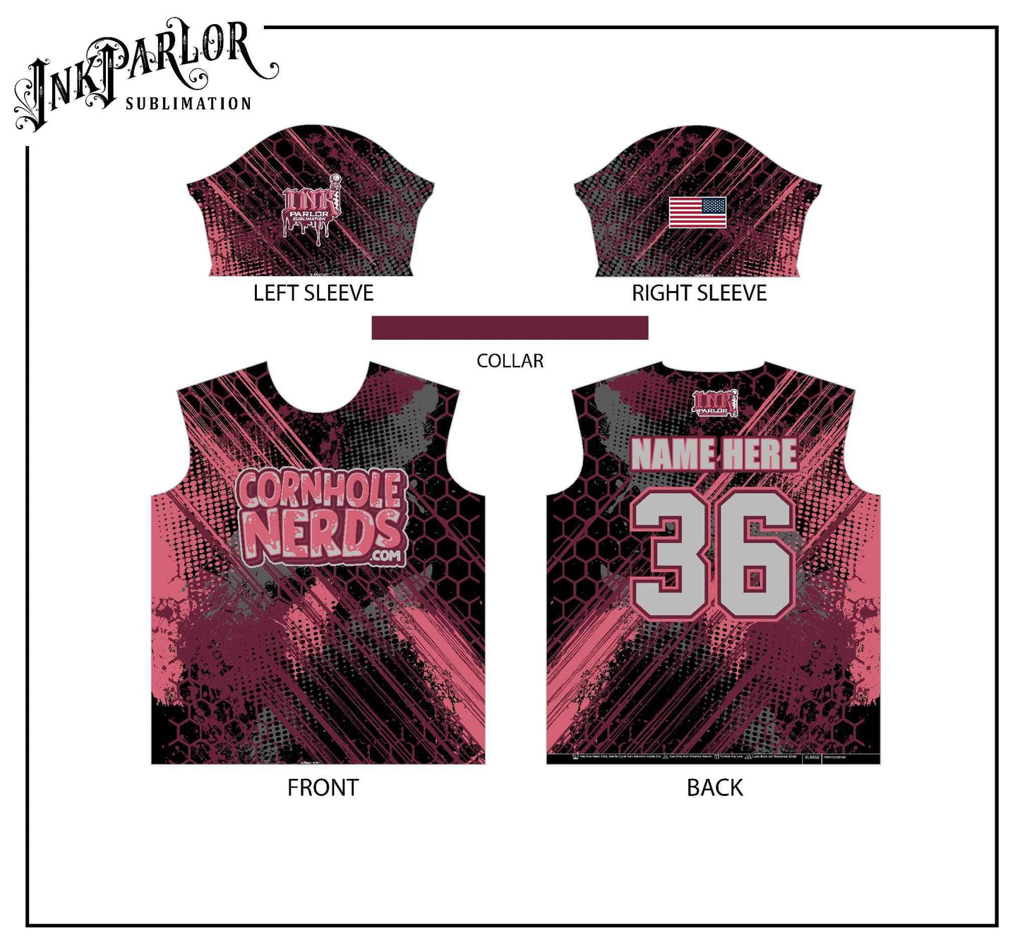 Cornhole Nerds honeycomb jersey(s)