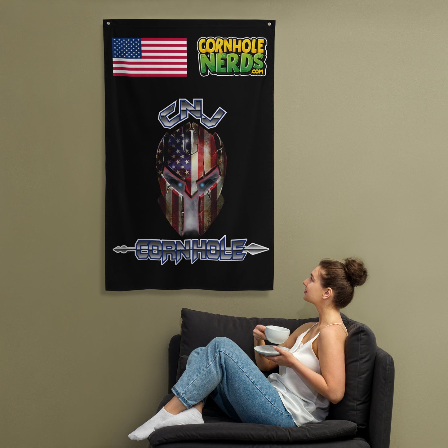 CNJ Cornhole Flag