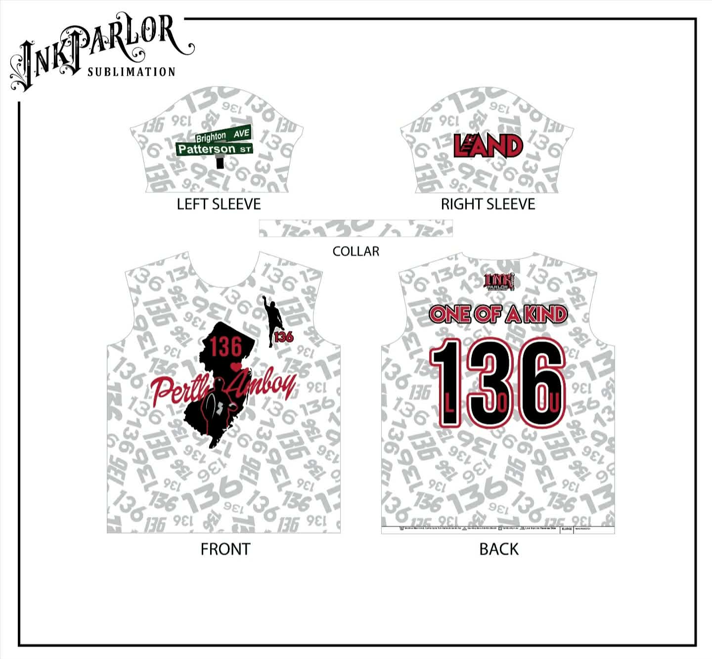 Heart of The Land-136 Jersey