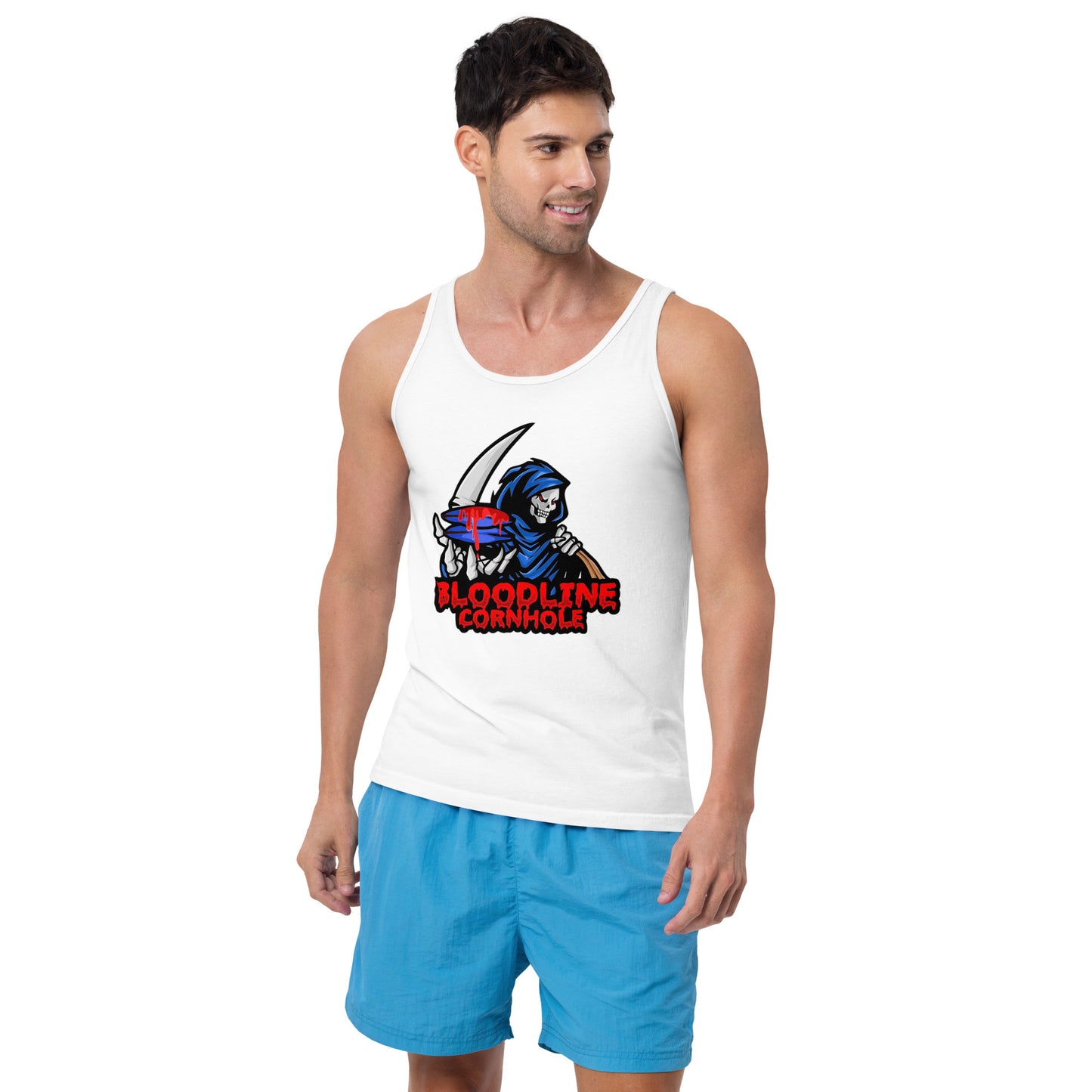 Bloodline Cornhole Men's Tank Top