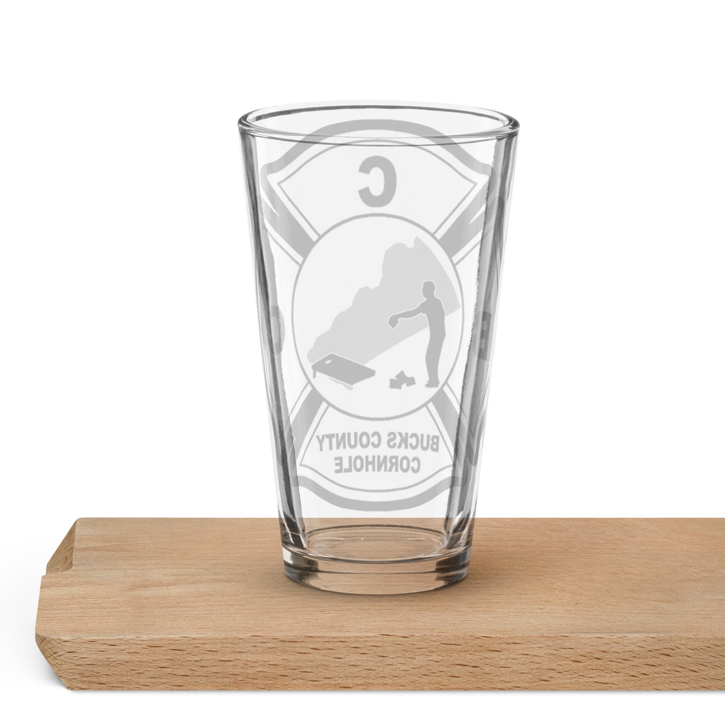 BCC Shaker pint glass