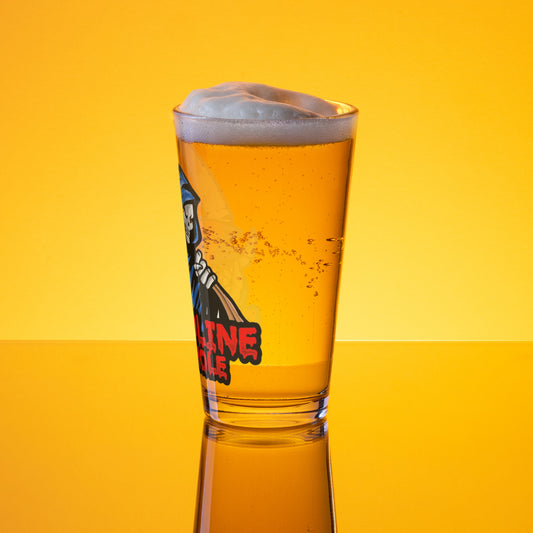 Bloodline Cornhole Shaker pint glass