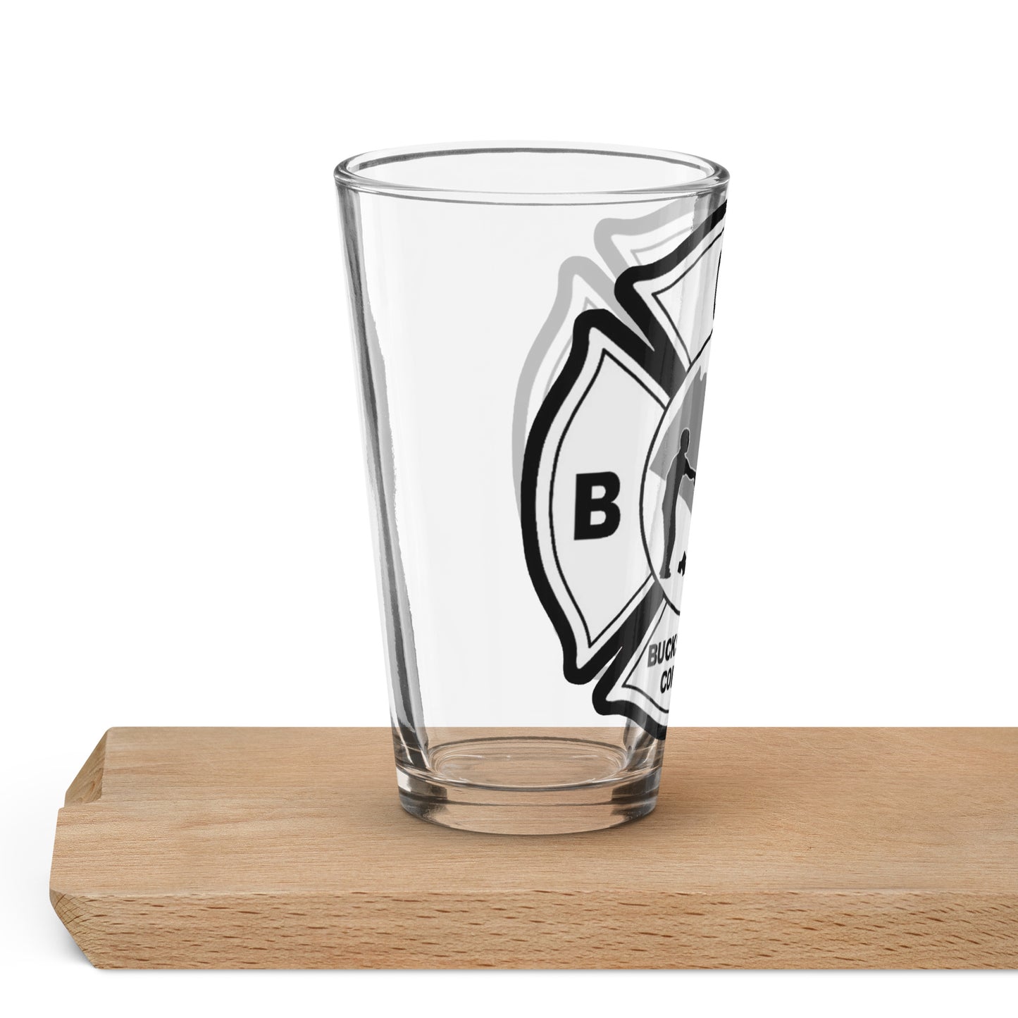 BCC Shaker pint glass