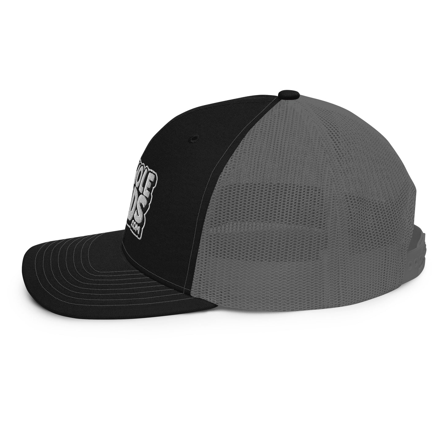 White/Black Nerds logo Richardson 112 snapback Trucker Hat
