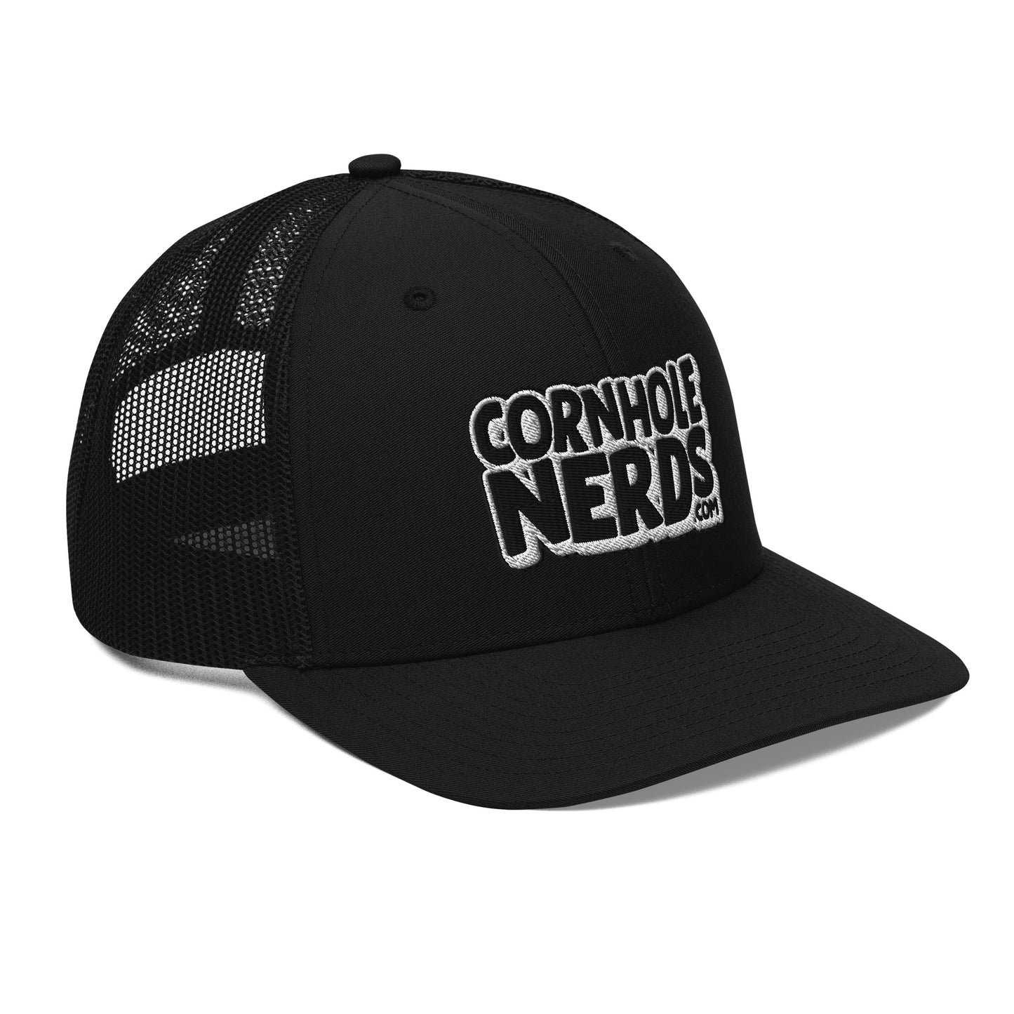 black/white nerds logo Richardson 112 snapback Trucker hat