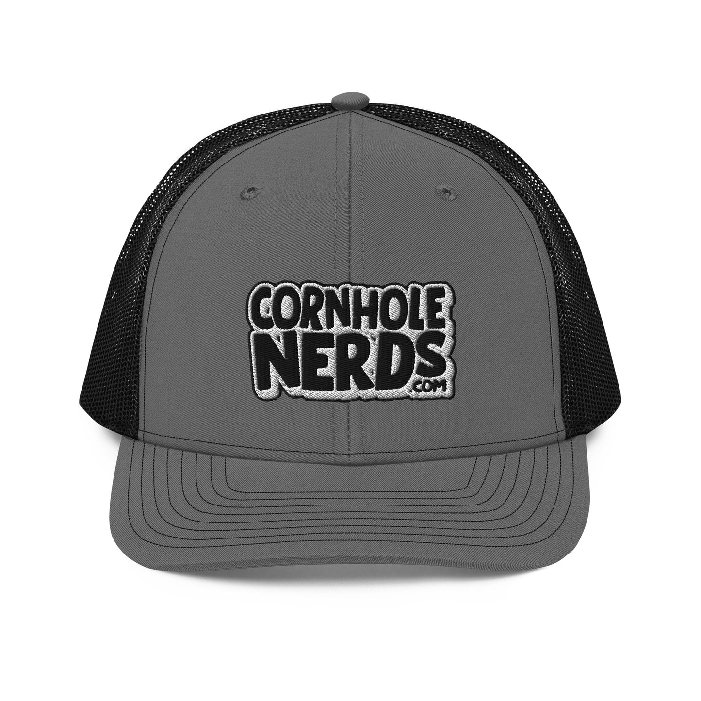 black/white nerds logo Richardson 112 snapback Trucker hat