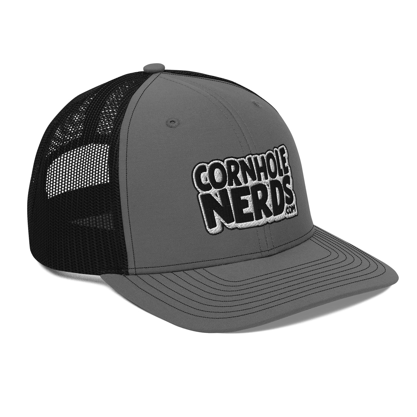 black/white nerds logo Richardson 112 snapback Trucker hat