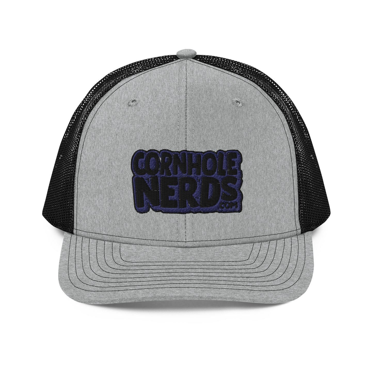 black/navy nerds logo Richardson 112 snapback Trucker hat
