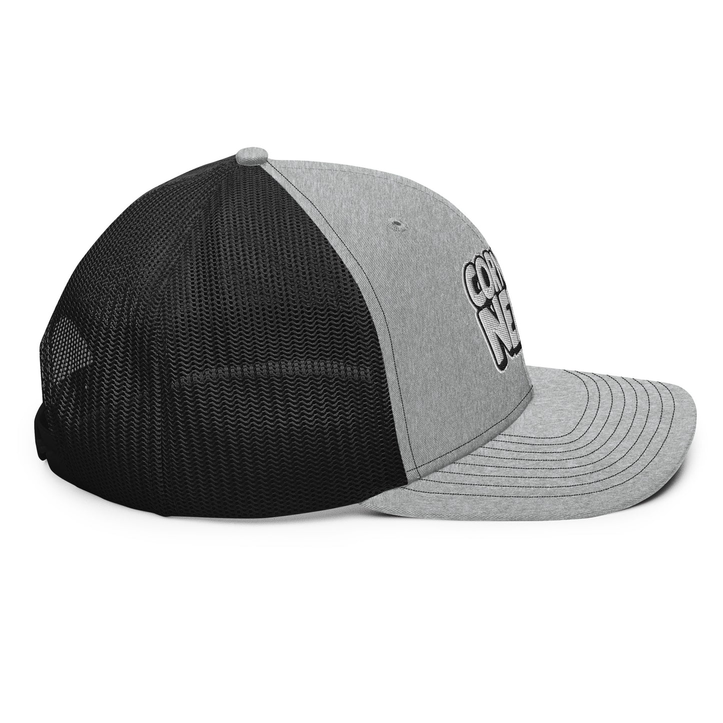 White/Black Nerds logo Richardson 112 snapback Trucker Hat