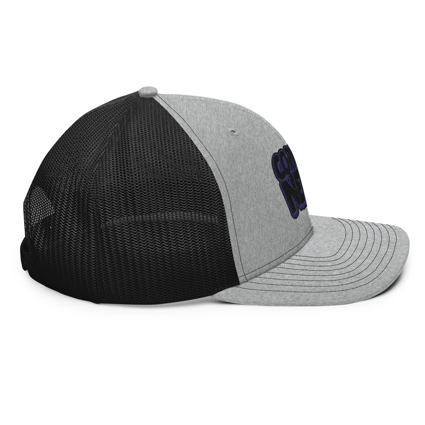 black/navy nerds logo Richardson 112 snapback Trucker hat