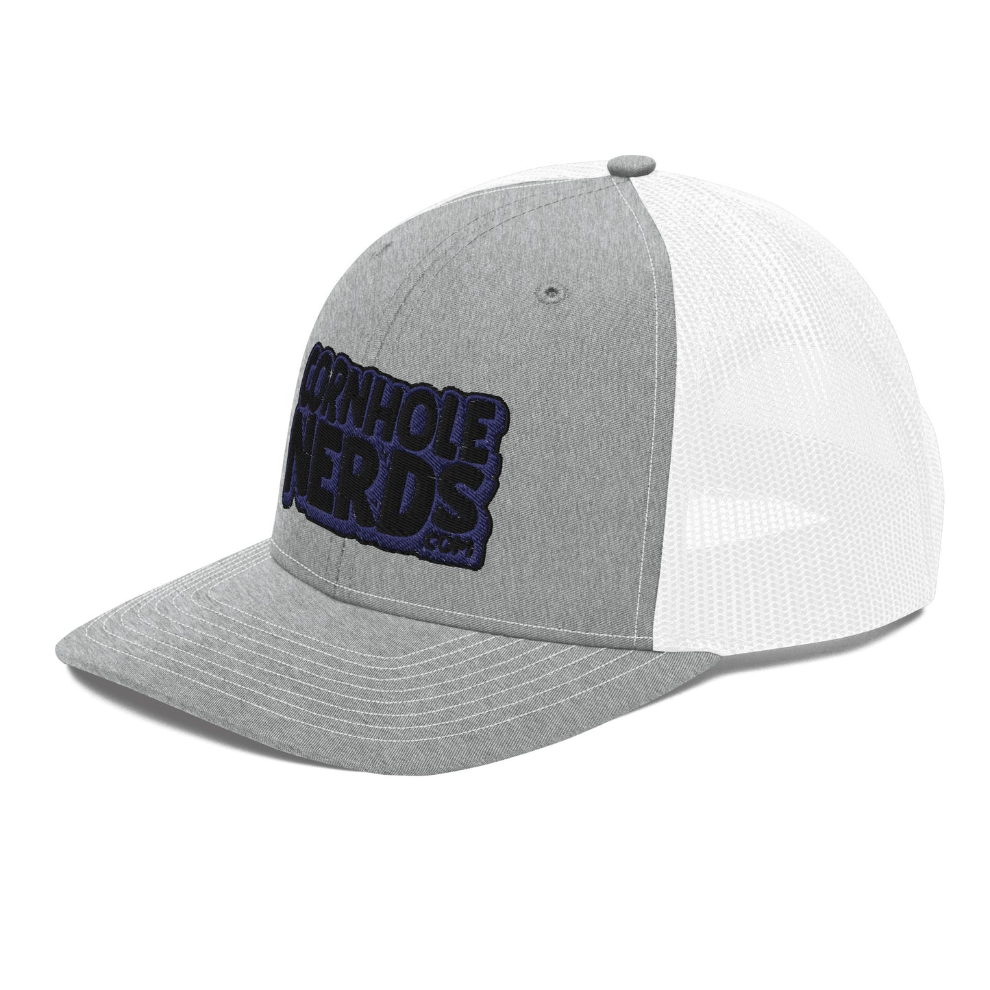 black/navy nerds logo Richardson 112 snapback Trucker hat