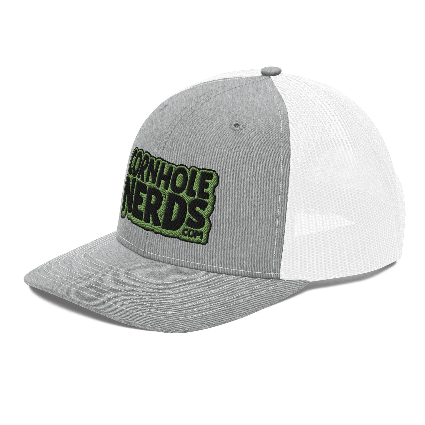 black/kiwi green nerds logo Richardson 112 snapback Trucker hat