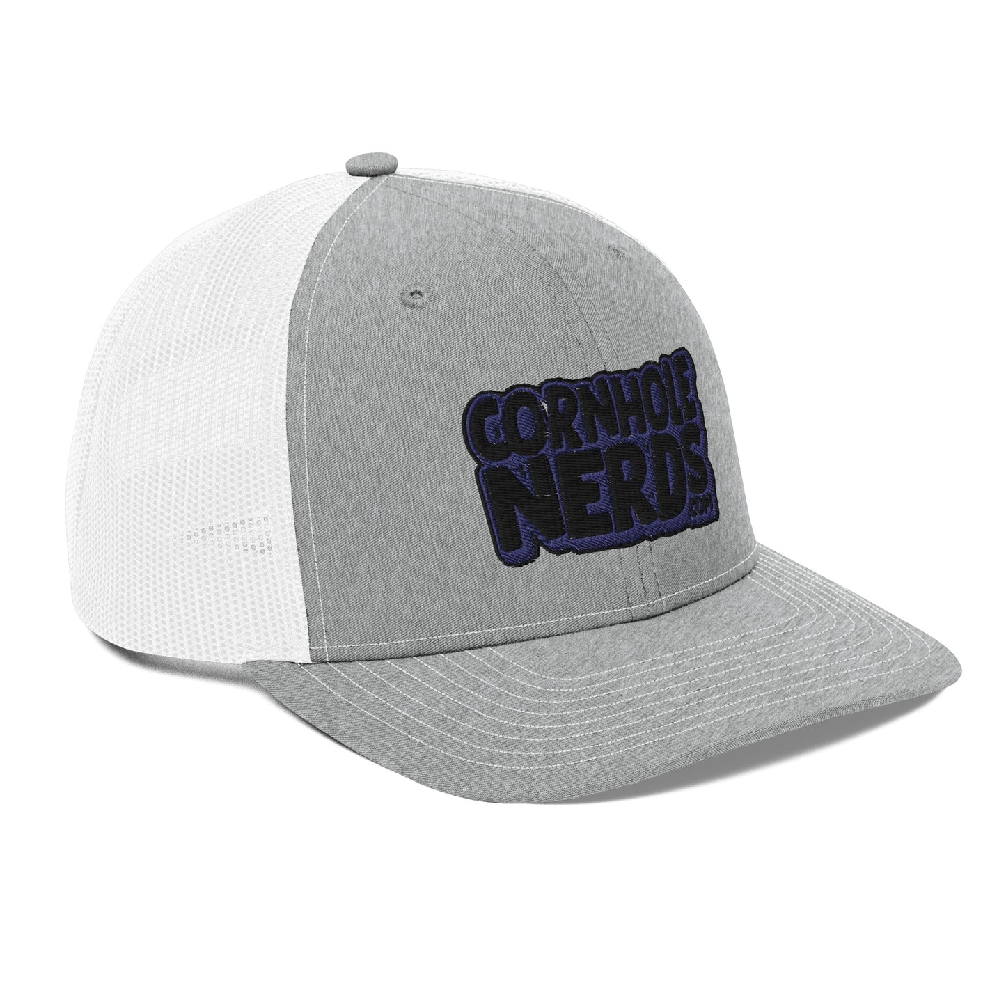 black/navy nerds logo Richardson 112 snapback Trucker hat