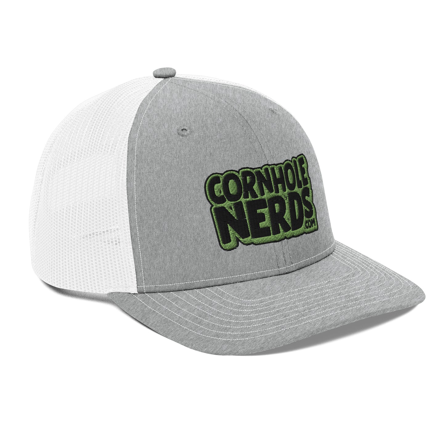 black/kiwi green nerds logo Richardson 112 snapback Trucker hat