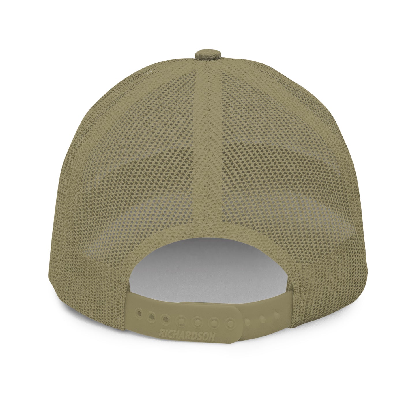 black/gray nerds logo Richardson 112 snapback Trucker hat