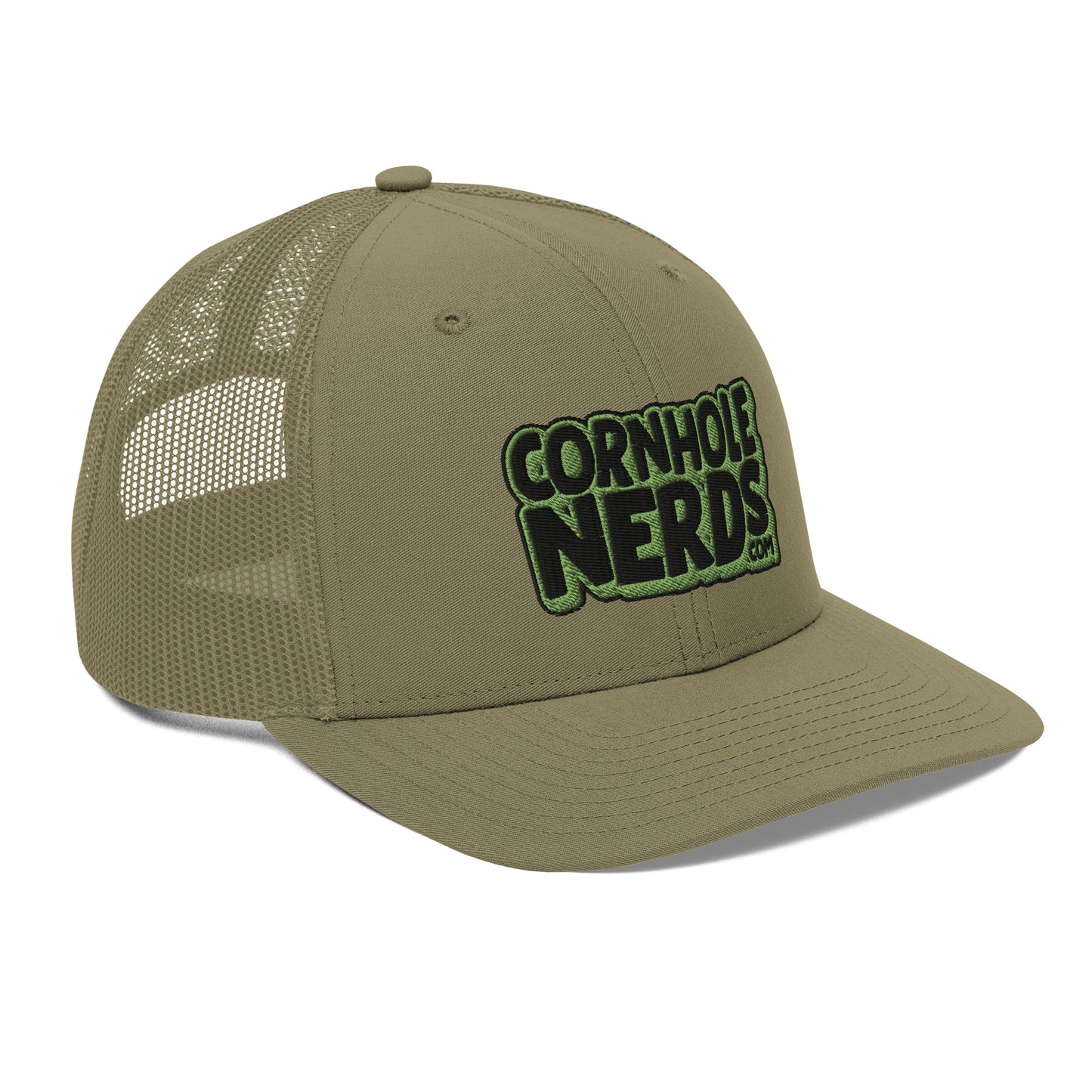 black/kiwi green nerds logo Richardson 112 snapback Trucker hat