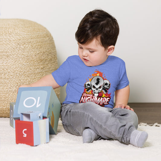 Jersey Nightmare Cornhole Toddler Short Sleeve Tee