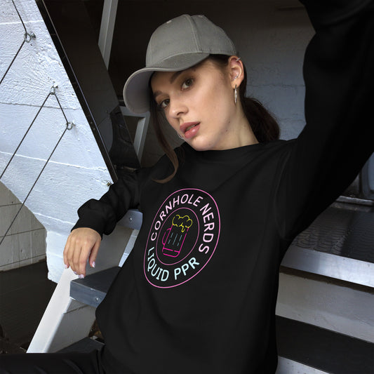 Cornhole Nerds Liquid PPR Unisex Sweatshirt