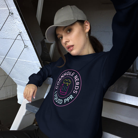 Cornhole Nerds Liquid PPR Unisex Sweatshirt