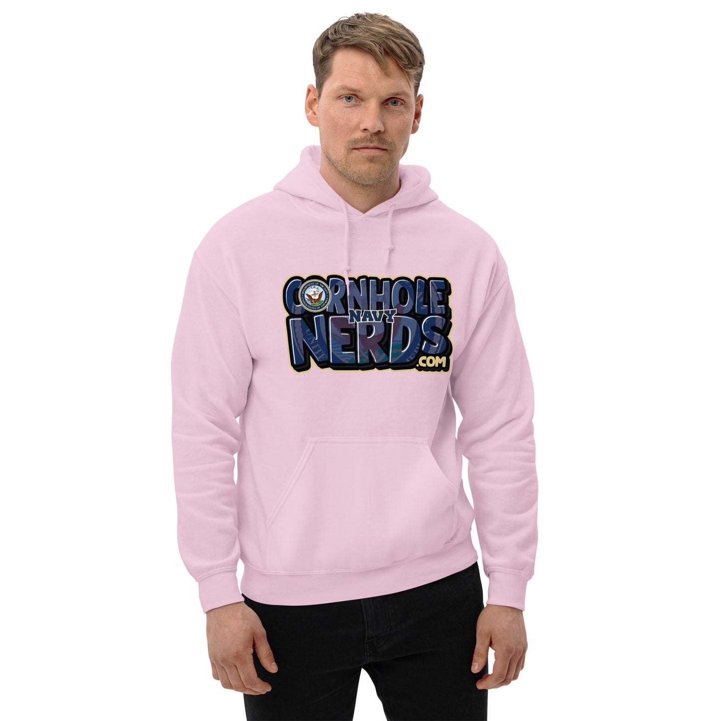 Cornhole Nerds Navy Unisex Hoodie