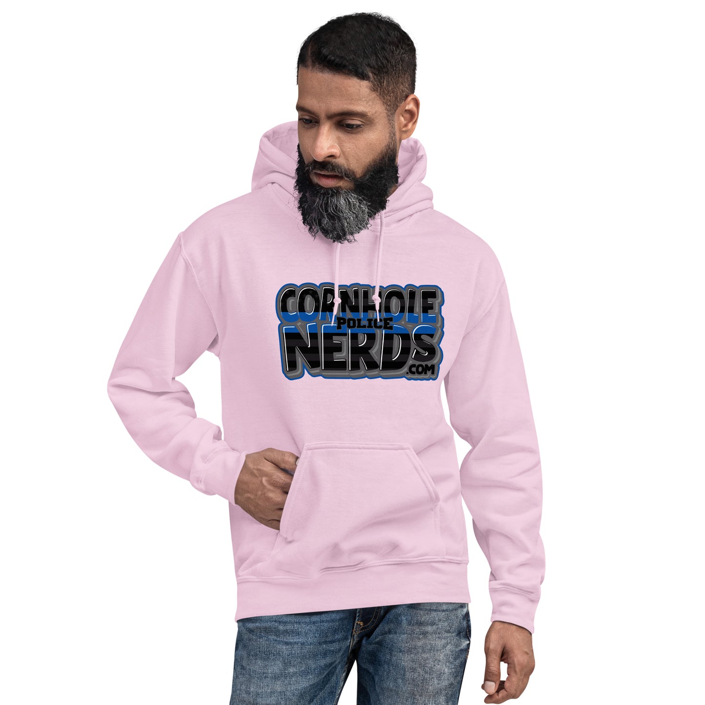 Cornhole Nerds Police Unisex Hoodie