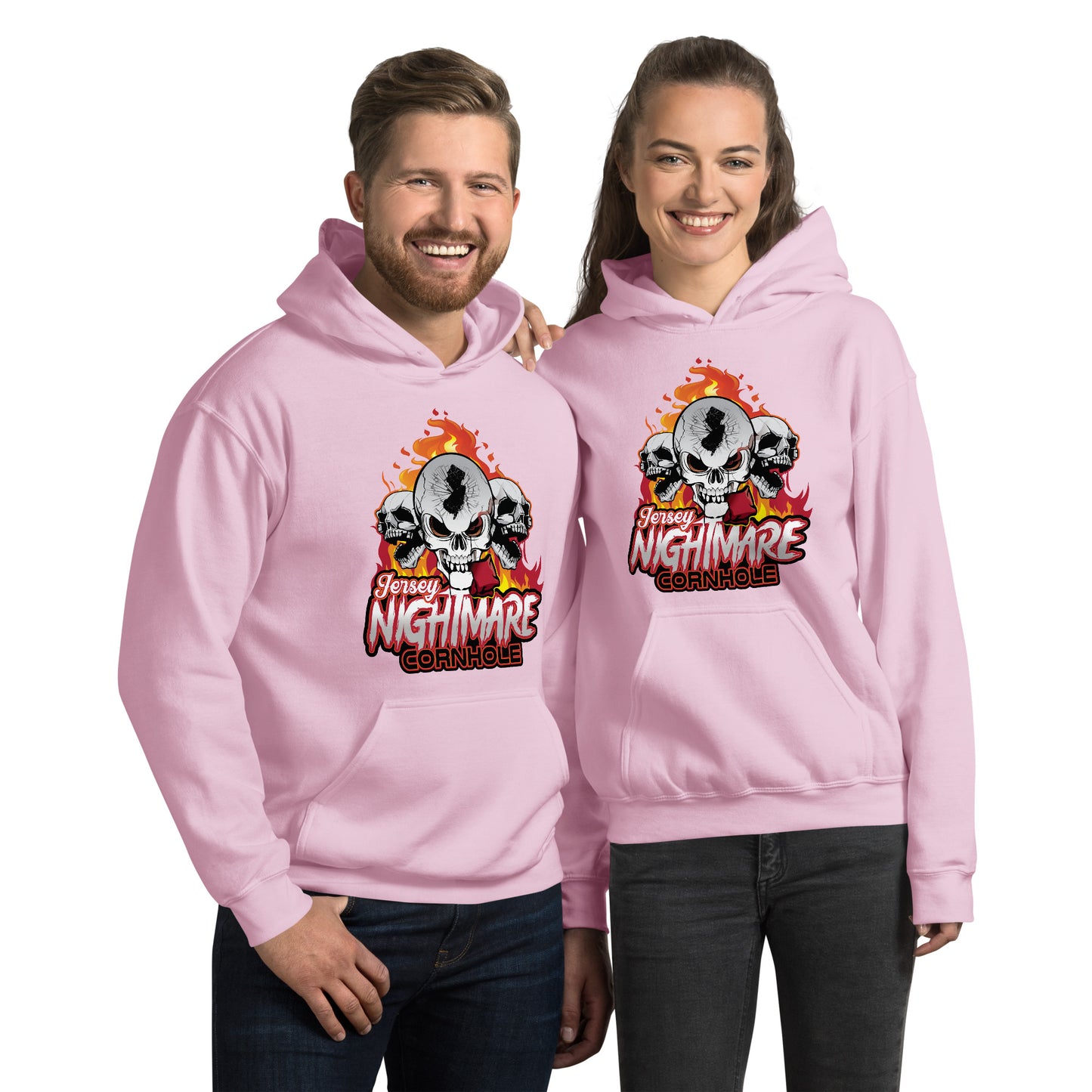 Jersey Nightmare Cornhole Unisex Hoodie