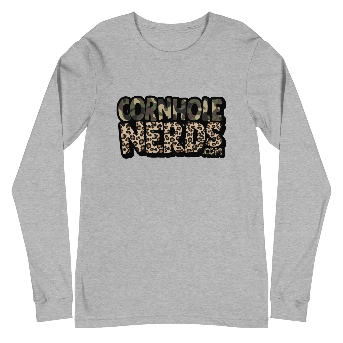 Cornhole Nerds Kasey Squared Unisex Long Sleeve Tee