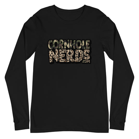 Cornhole Nerds Kasey Squared Unisex Long Sleeve Tee