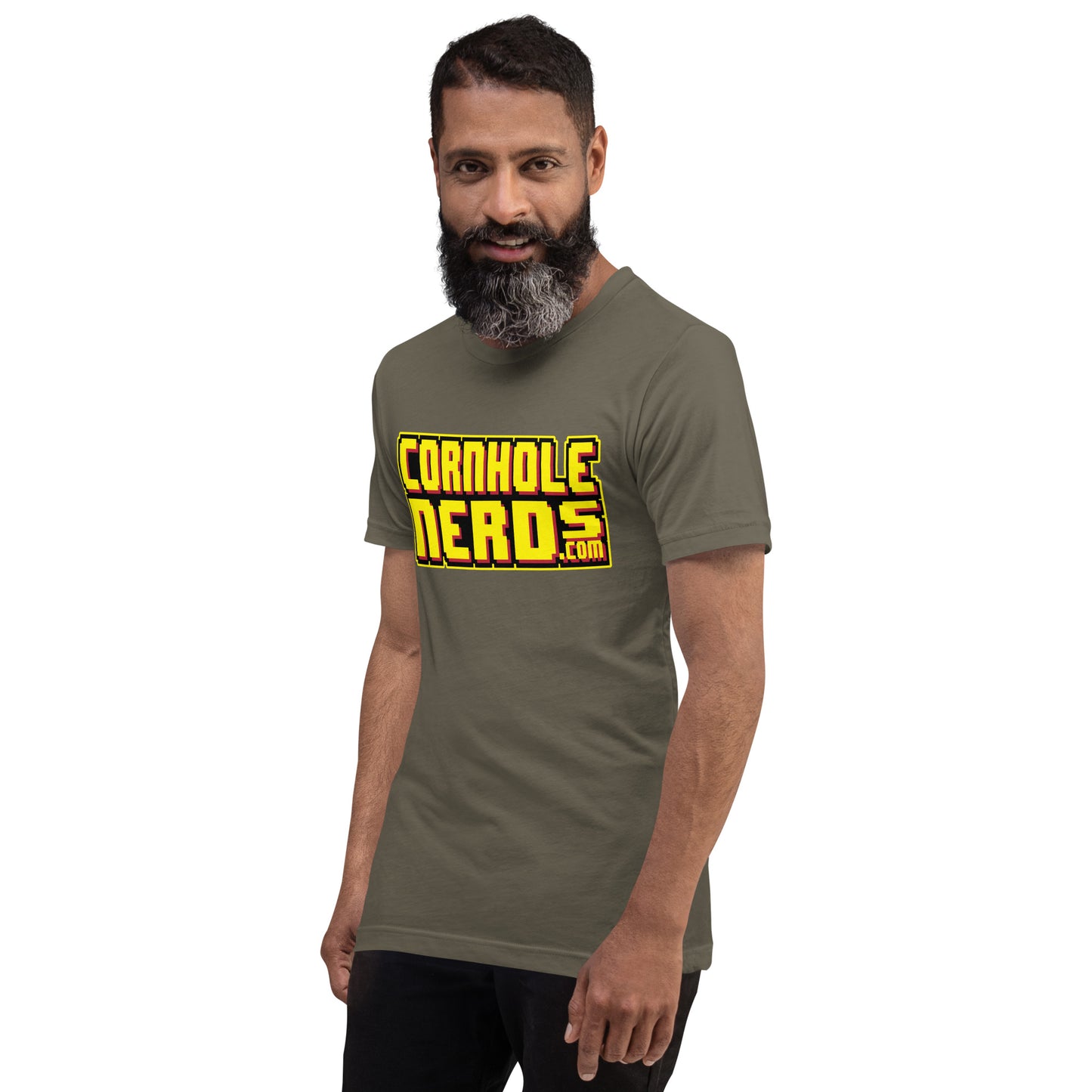 Cornhole Nerds 8-bit Unisex t-shirt