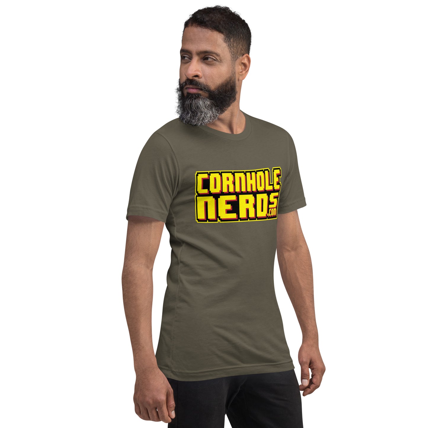 Cornhole Nerds 8-bit Unisex t-shirt