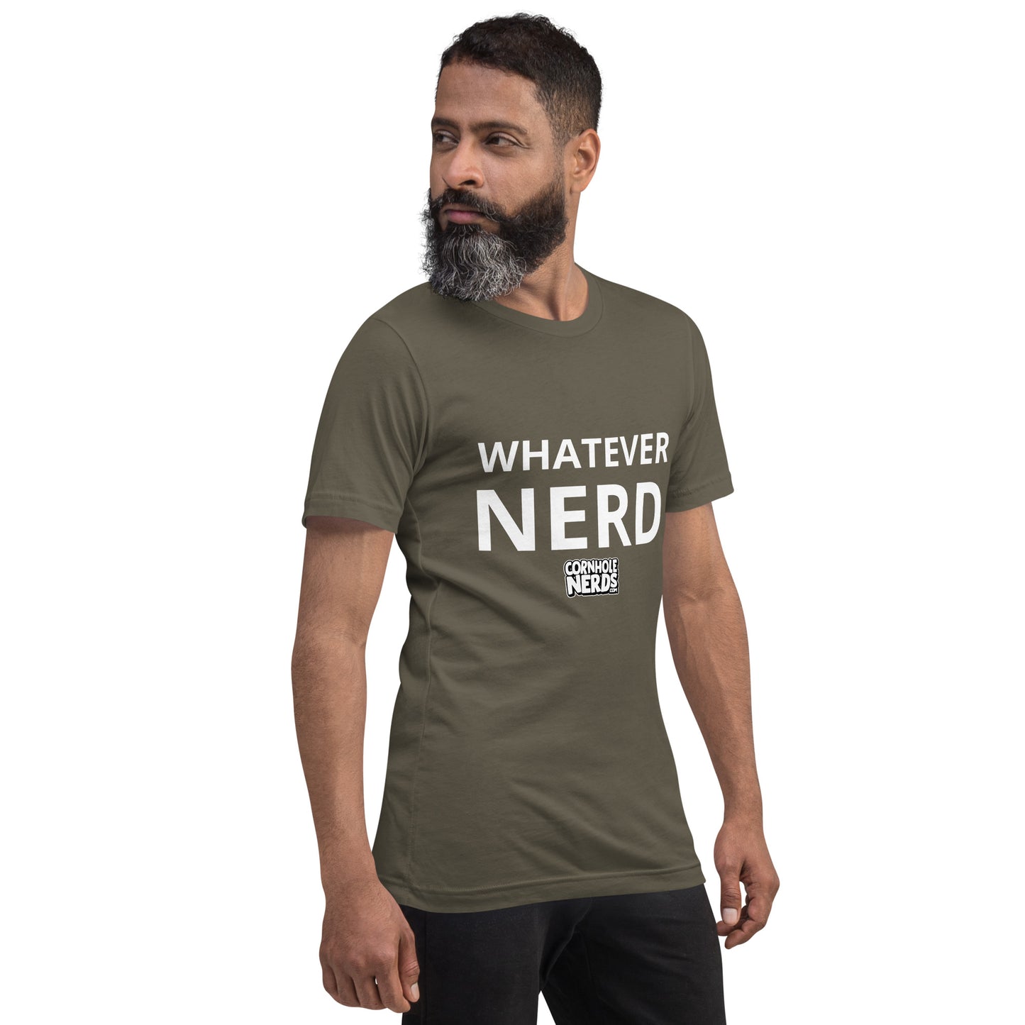 Cornhole Nerds Whatever Nerd Unisex t-shirt