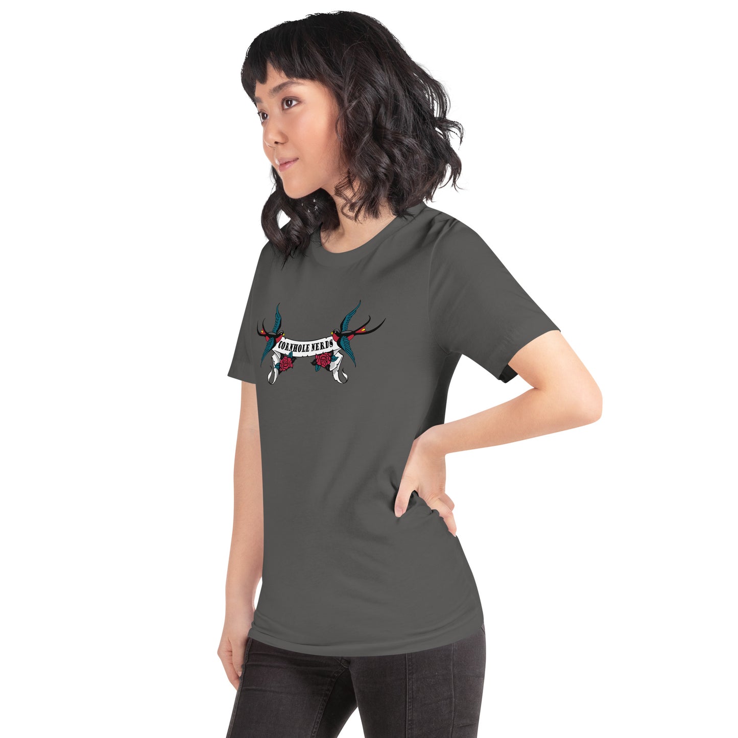 Tattoo Sparrow Nerds Unisex t-shirt