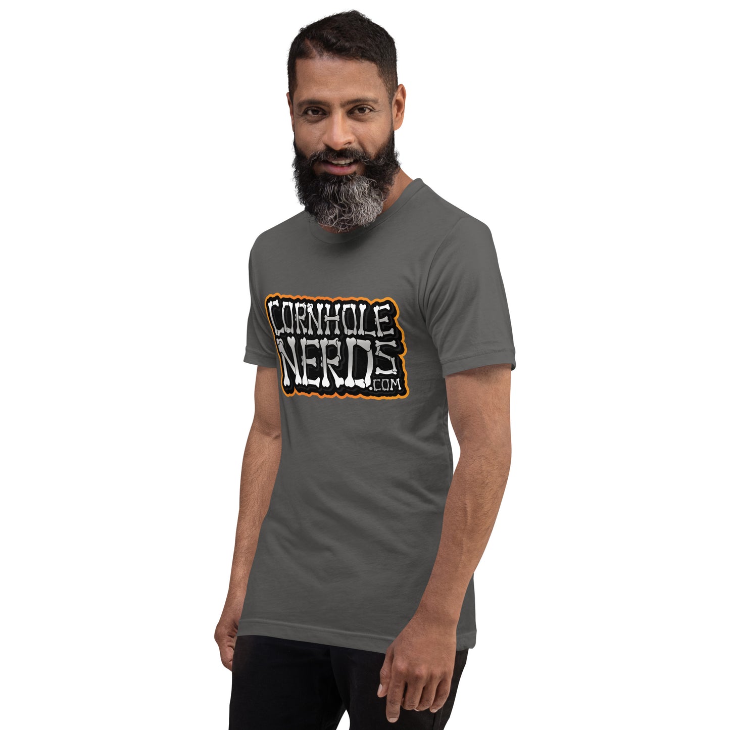Cornhole Nerds Bones logo Unisex t-shirt