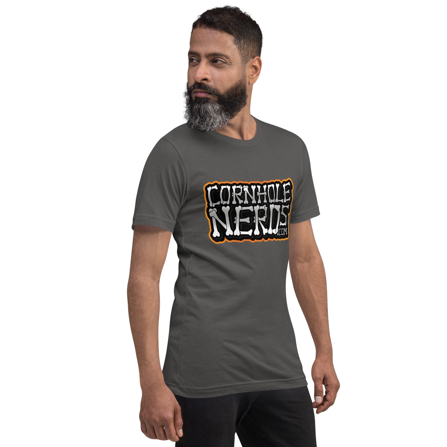 Cornhole Nerds Bones logo Unisex t-shirt