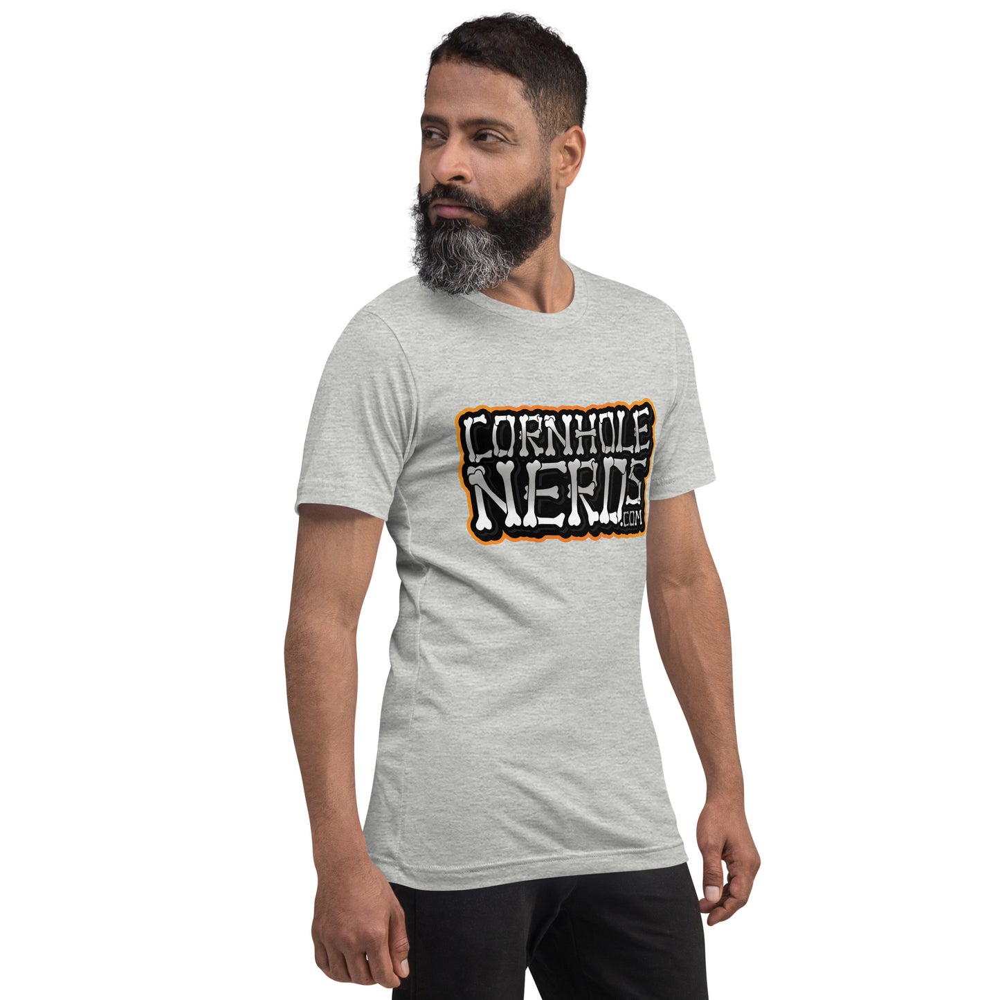 Cornhole Nerds Bones logo Unisex t-shirt