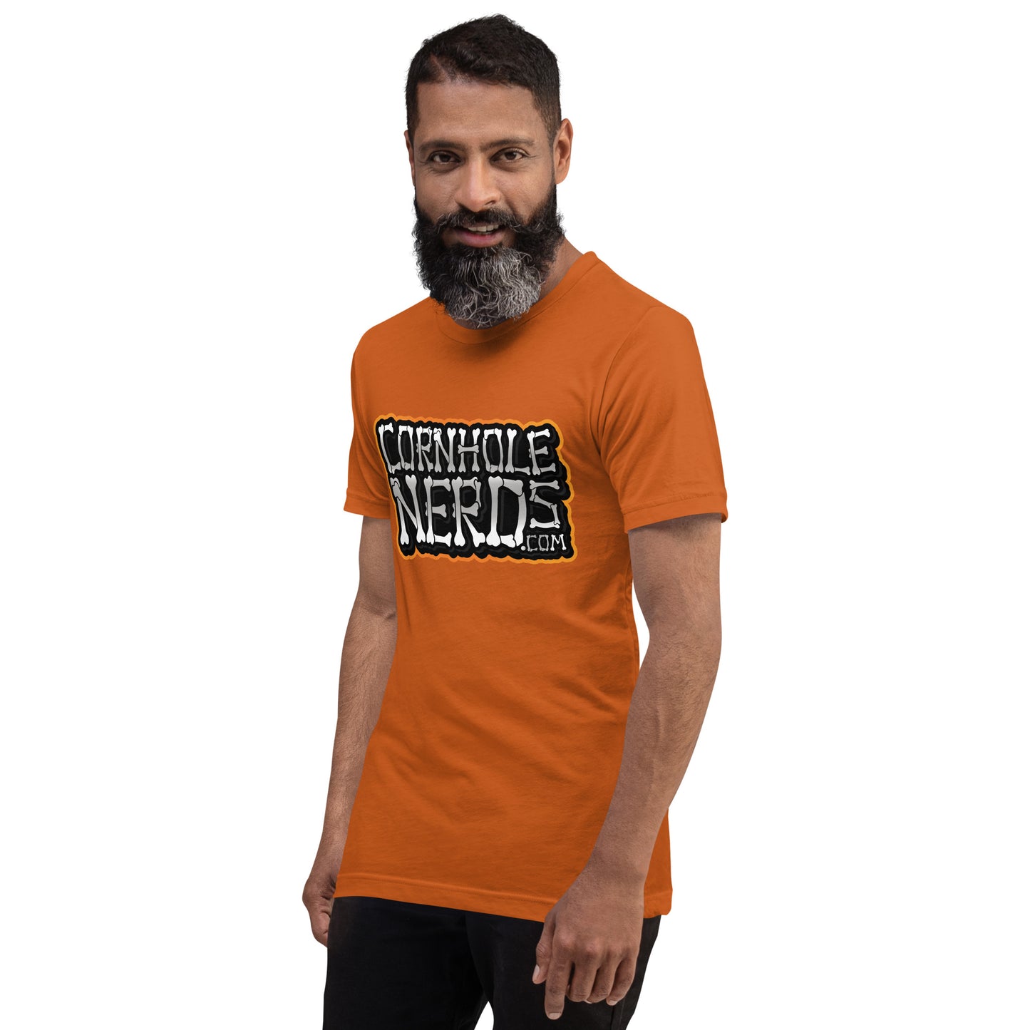 Cornhole Nerds Bones logo Unisex t-shirt