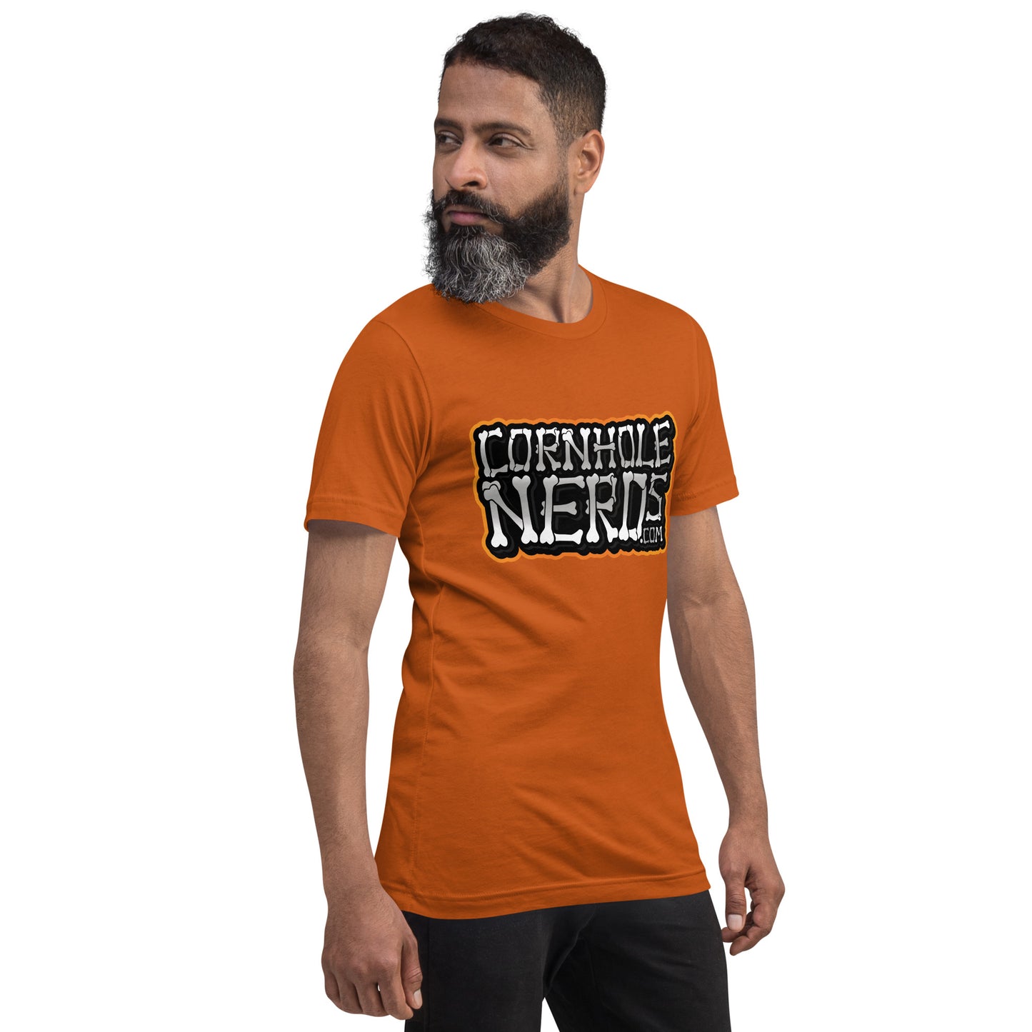 Cornhole Nerds Bones logo Unisex t-shirt