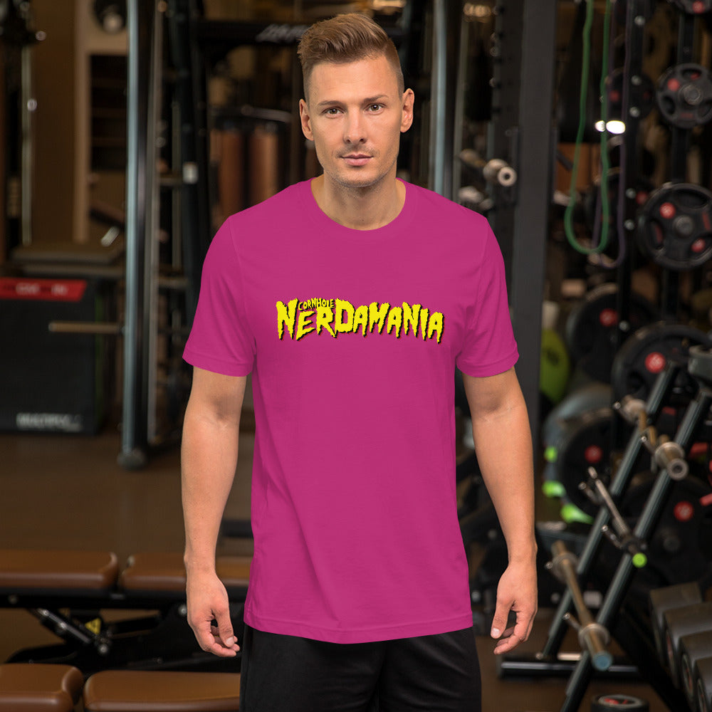 Cornhole Nerdamania Unisex t-shirt
