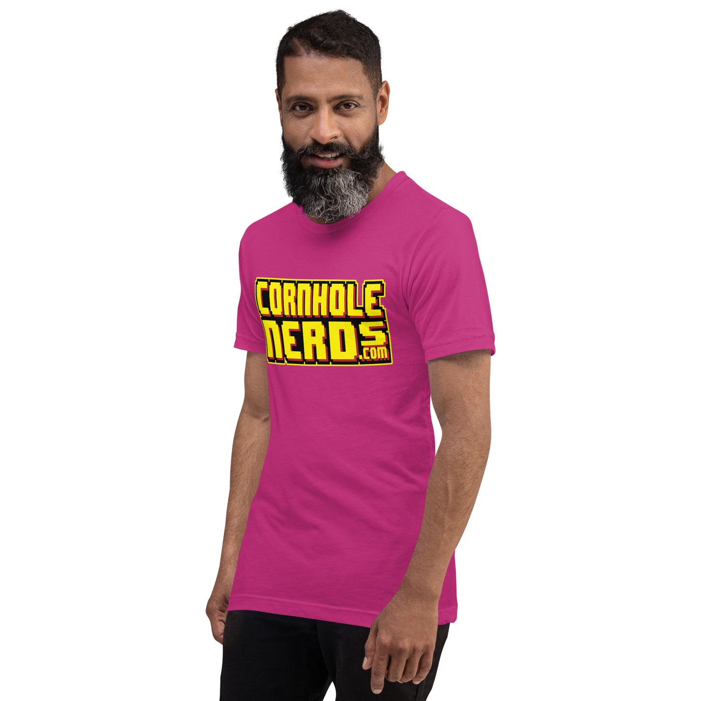 Cornhole Nerds 8-bit Unisex t-shirt