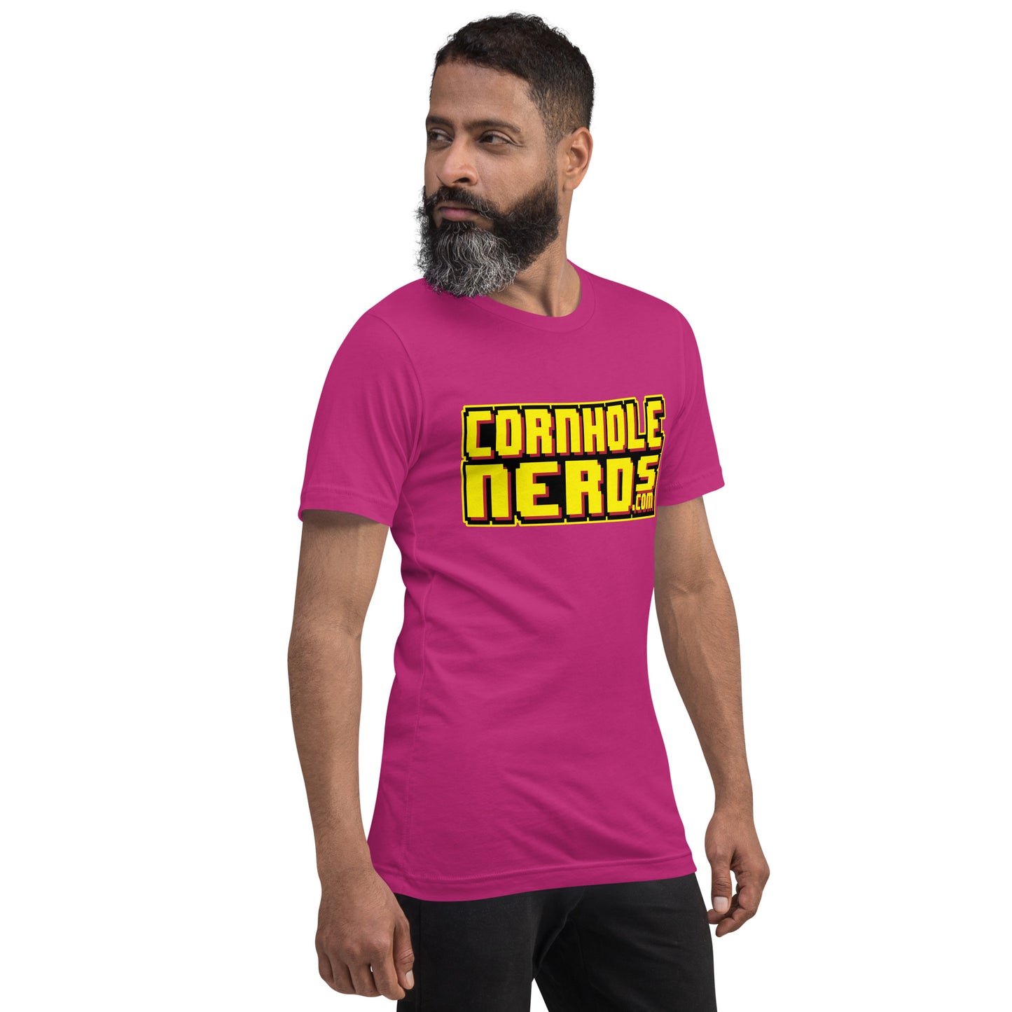 Cornhole Nerds 8-bit Unisex t-shirt