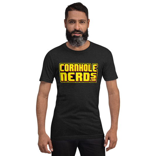 Cornhole Nerds 8-bit Unisex t-shirt