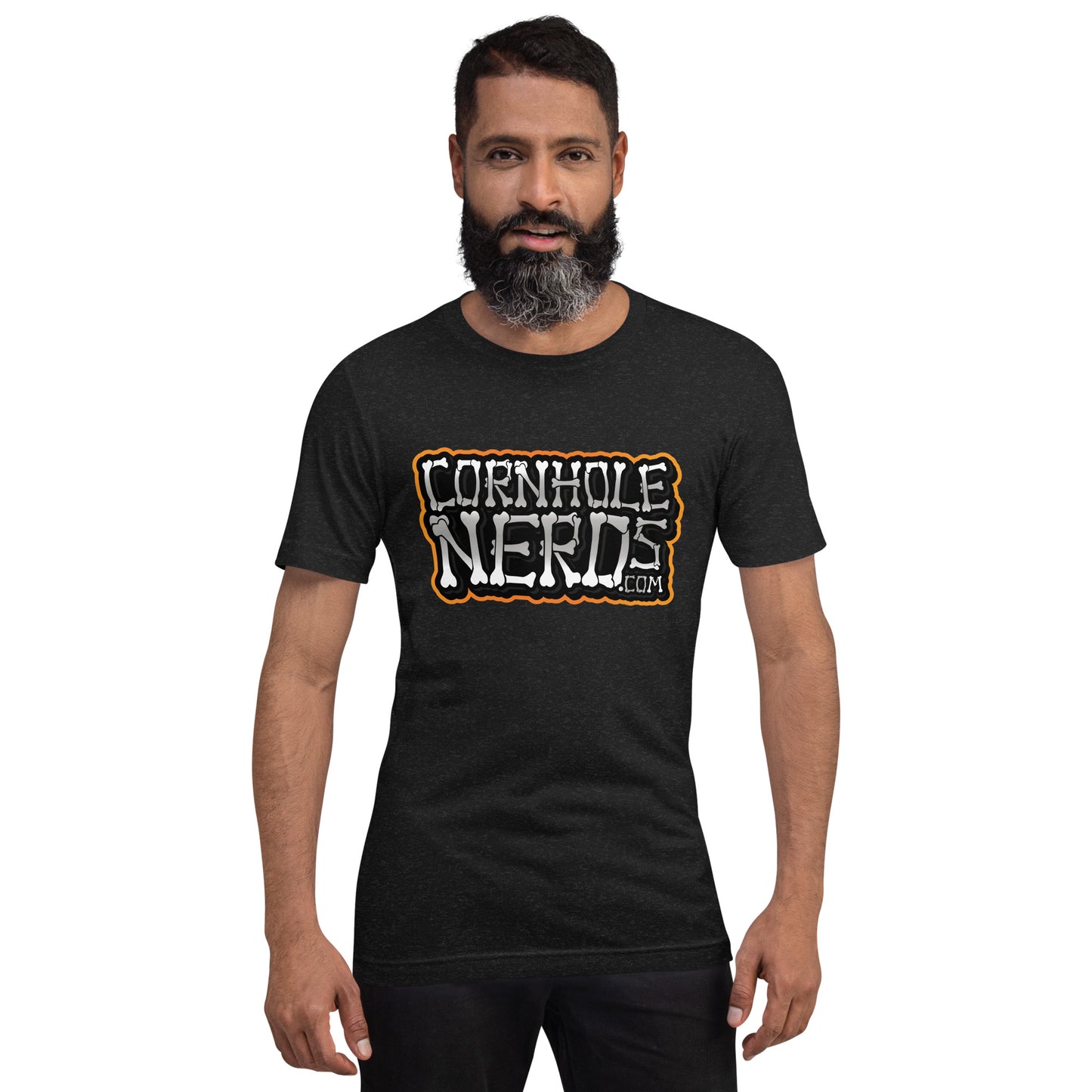 Cornhole Nerds Bones logo Unisex t-shirt