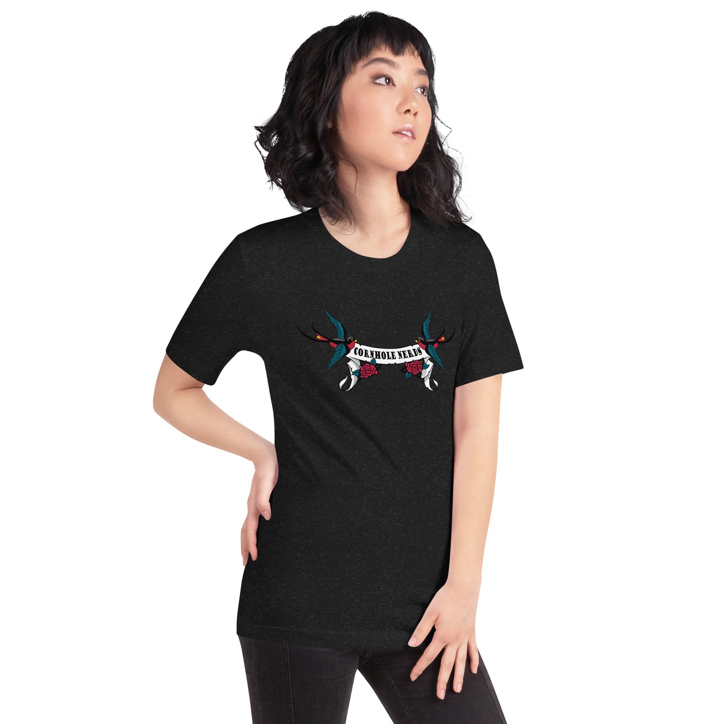Tattoo Sparrow Nerds Unisex t-shirt