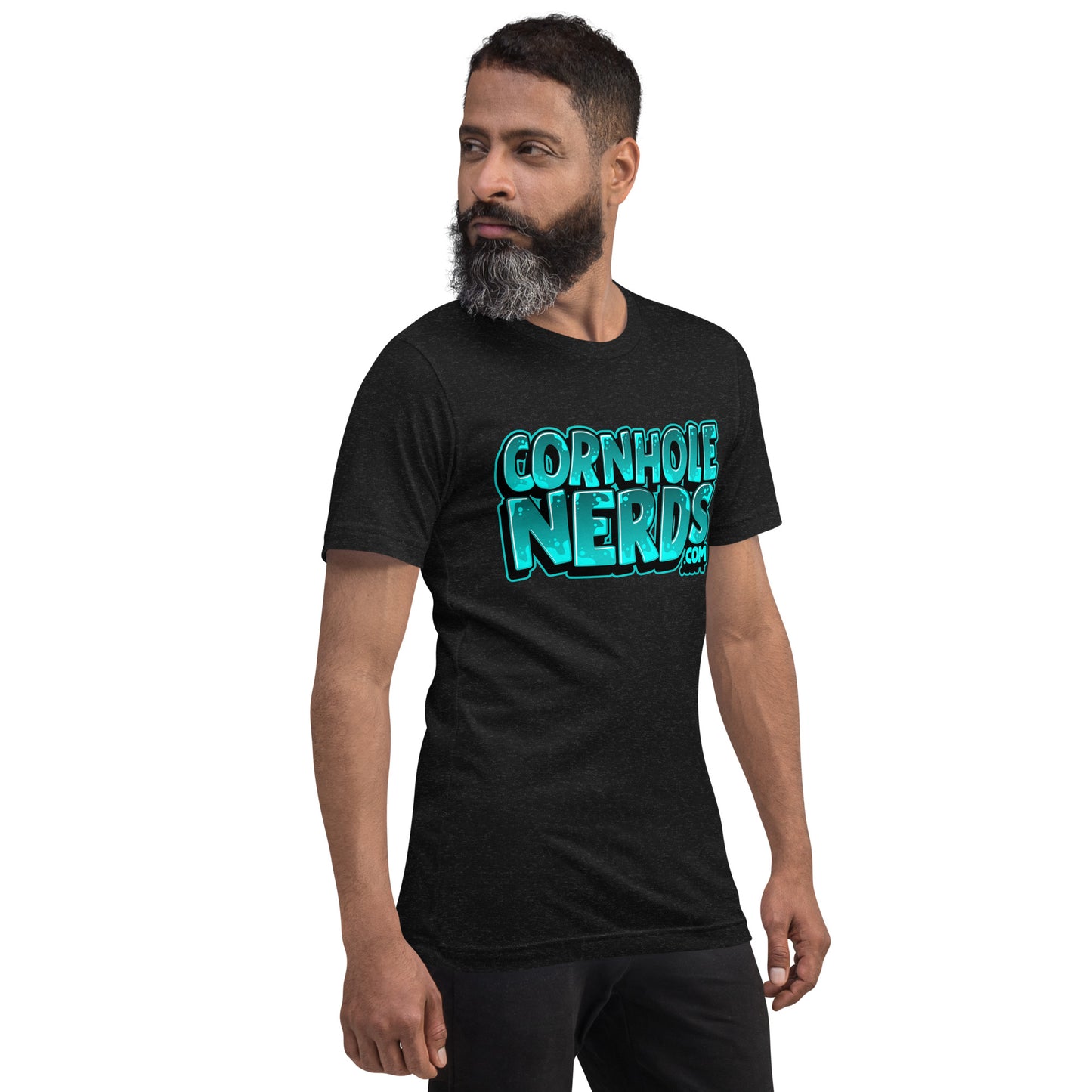 Cornhole Nerds "The Facebook profile pic Logo" Unisex t-shirt